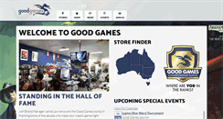 Desktop Screenshot of goodgames.com.au